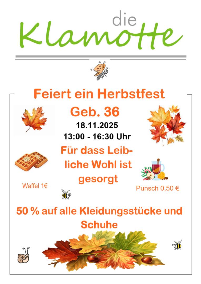 Die Klamotte_Herbstfest 2025